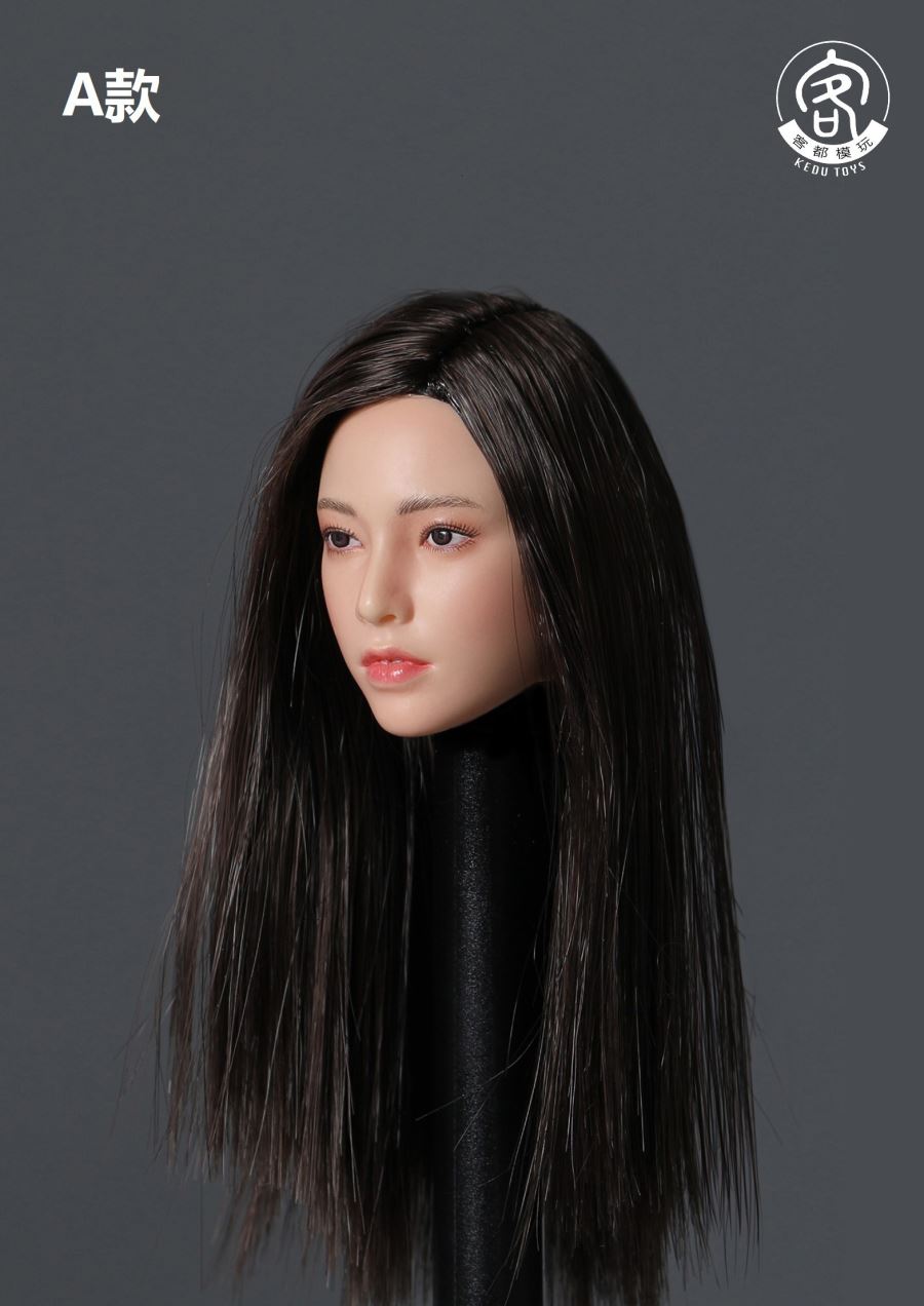 1/6 Asian beauty head carving