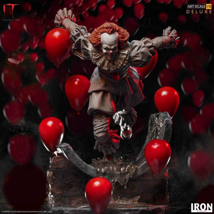 Pennywise Deluxe Art Scale 1/10 - IT Chapter Two