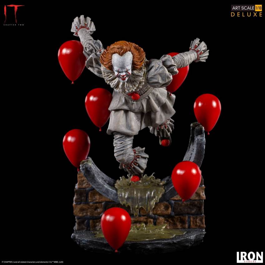 Pennywise Deluxe Art Scale 1/10 - IT Chapter Two