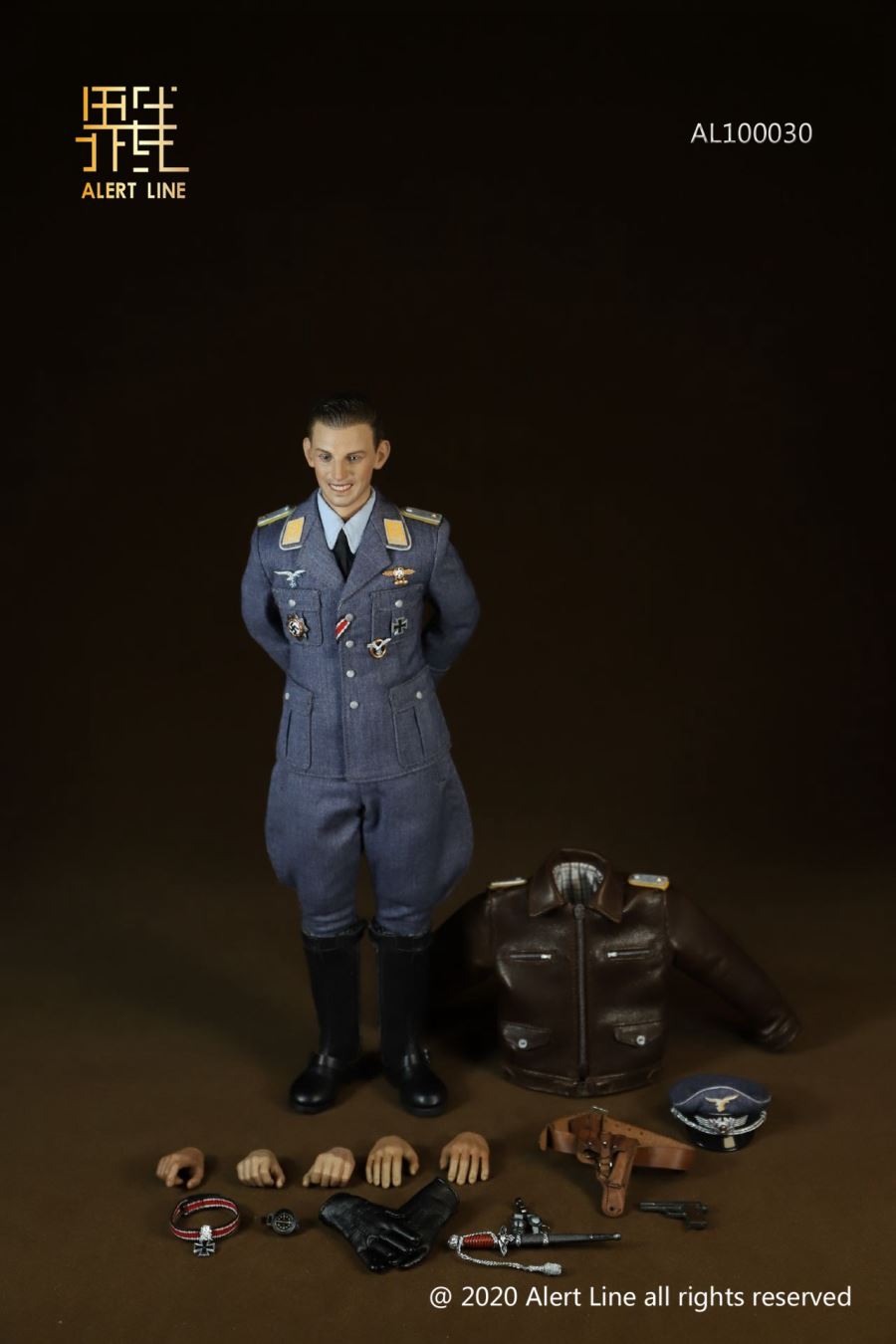 1/6 WWII Luftwaffe Fighter Ace
