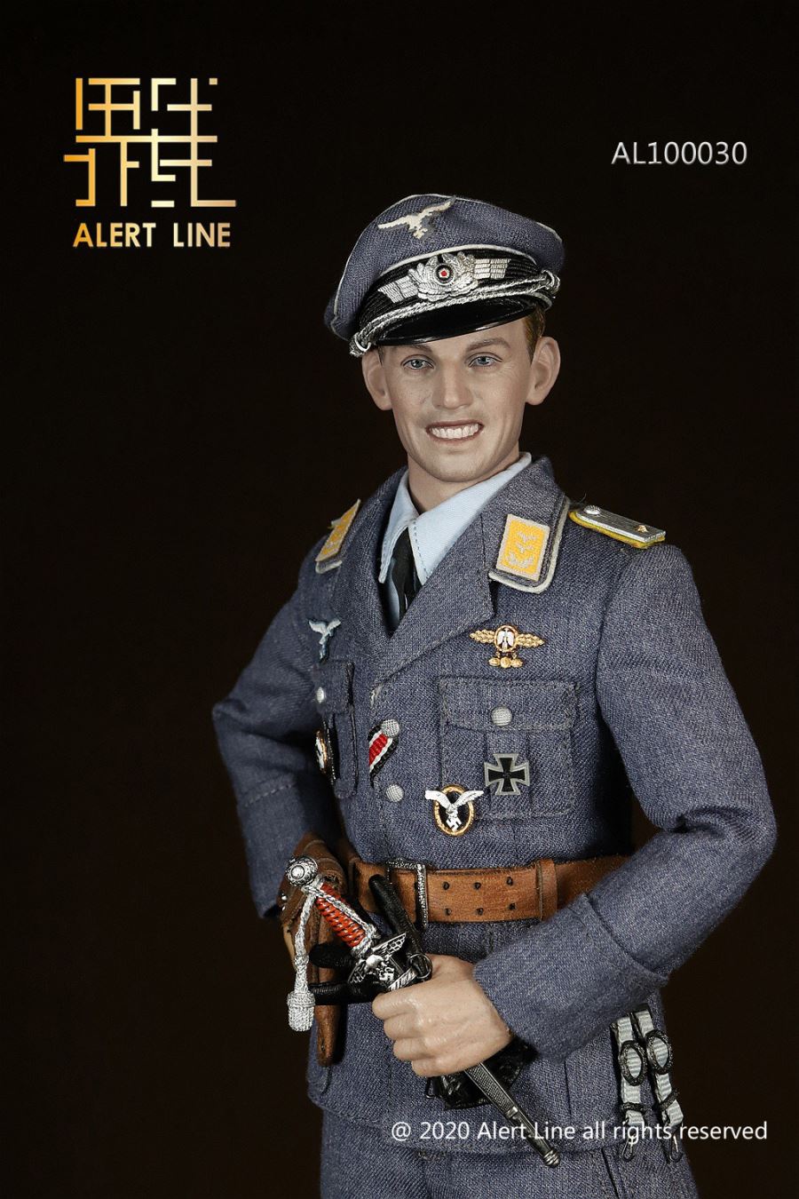 1/6 WWII Luftwaffe Fighter Ace