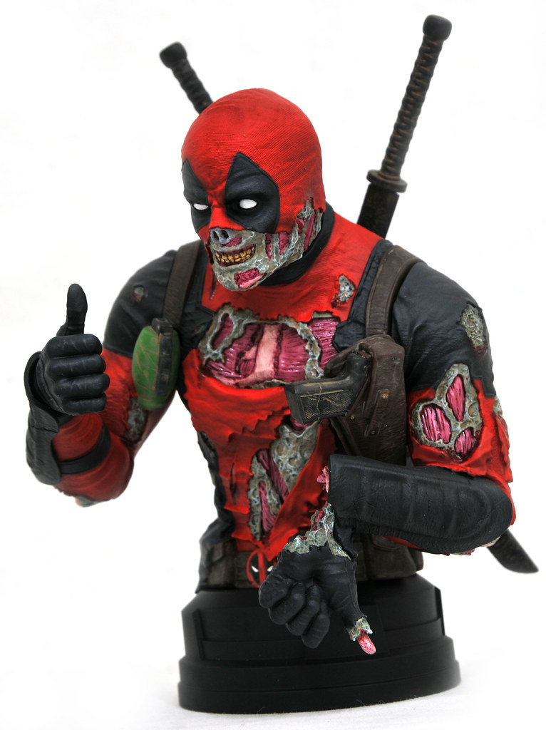 Marvel-Deadpool Zombie Mini Bust-2020 SDCC Exclusive