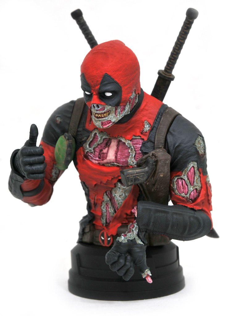 Marvel-Deadpool Zombie Mini Bust-2020 SDCC Exclusive