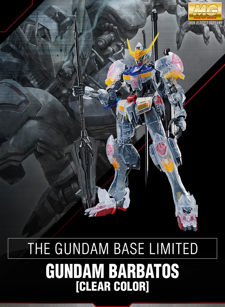 MG 1/100 Mobile Suit Gundam Iron-Blooded Orphans ASW-G-08 - Gundam Barbatos [Clear Color]