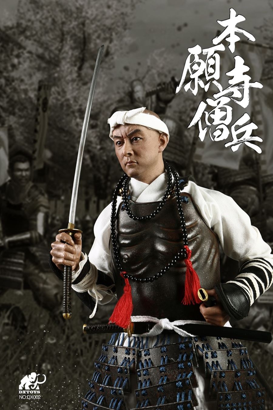 1/6 DX001 alloy die-casting-Japan Sengoku-Honganji Monk (Standard Edition)