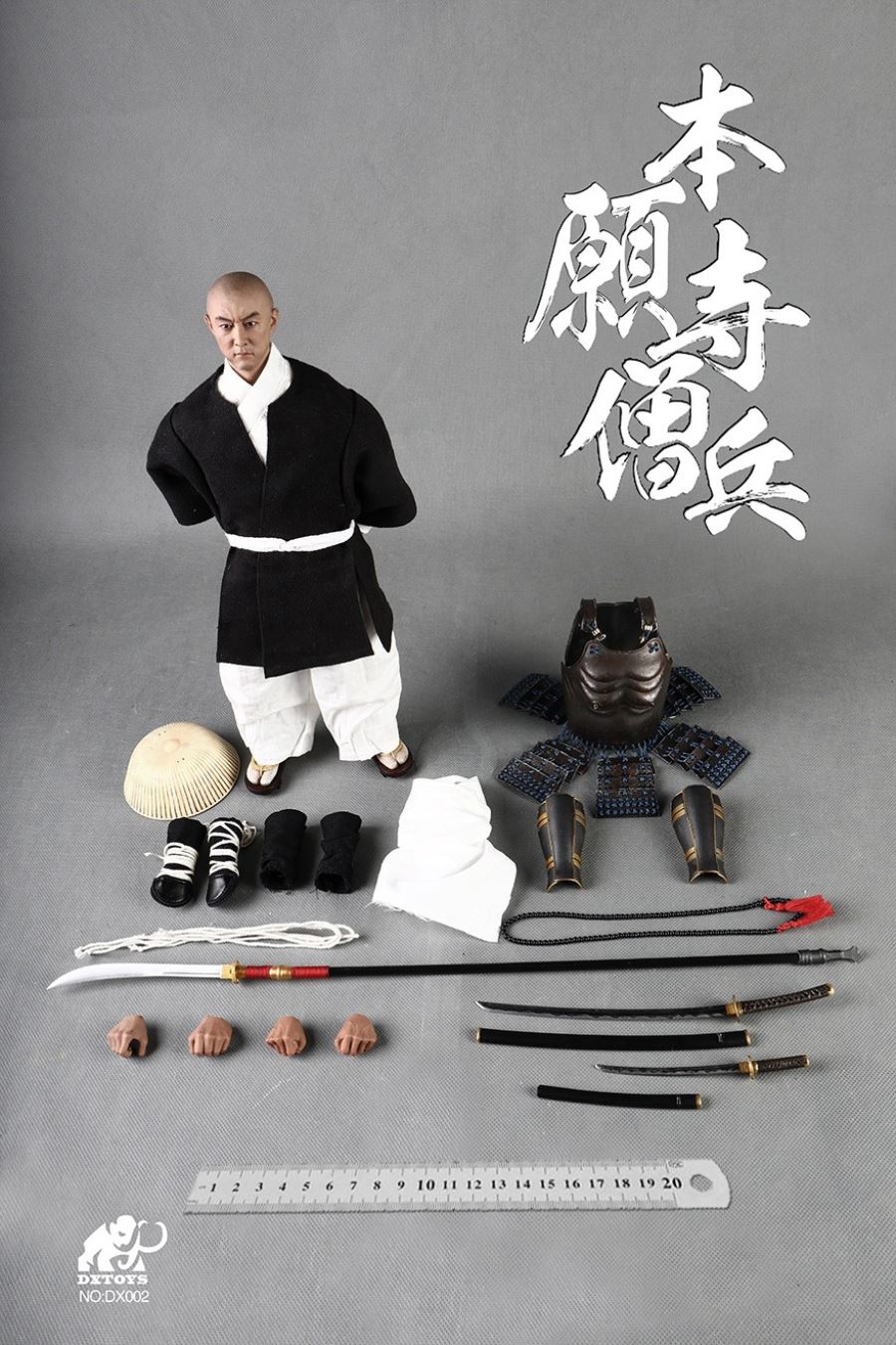 1/6 DX001 alloy die-casting-Japan Sengoku-Honganji Monk (Standard Edition)