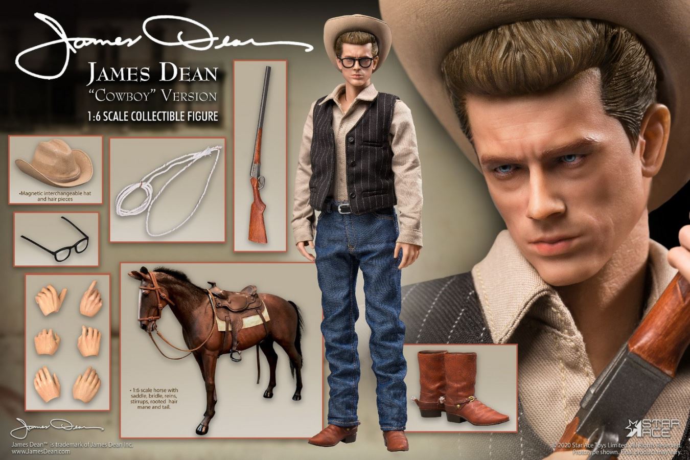 JAMES DEAN (Cowboy ver.)