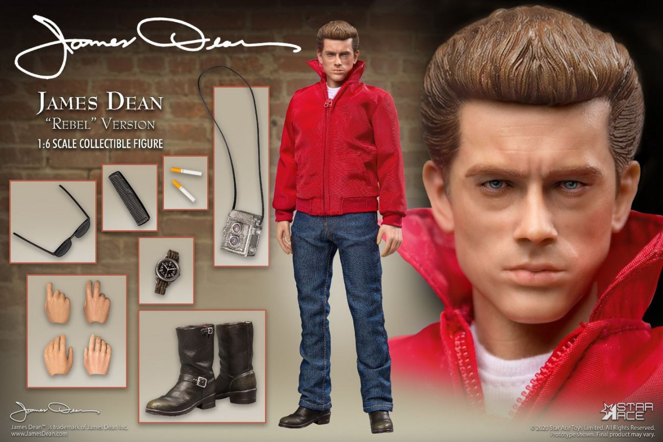 1/6 JAMES DEAN (Rebel ver.)