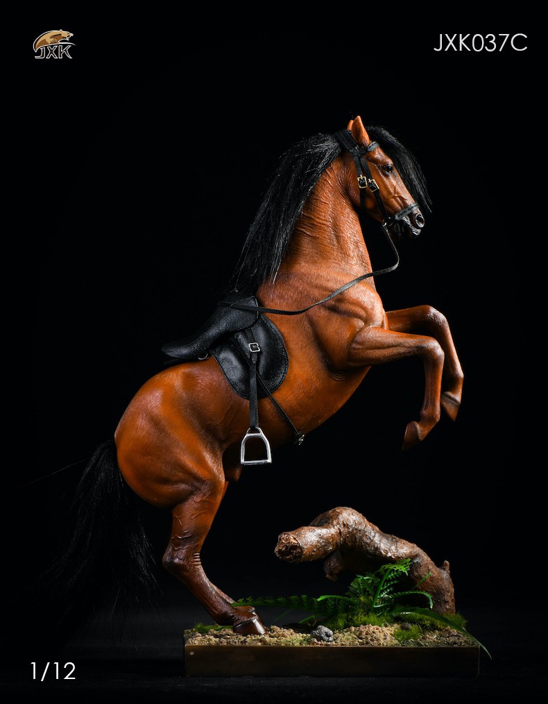 1/12 Warm - Blooded Horse 2.0 War Horse Version