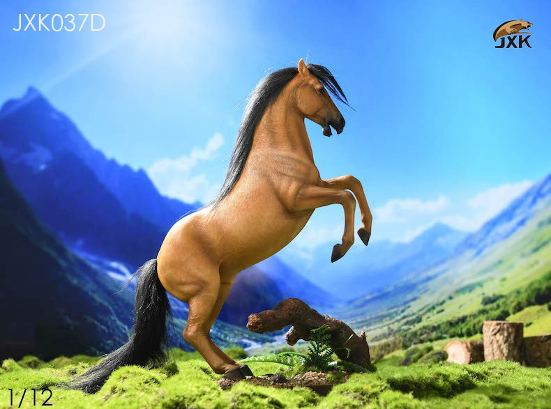 1/12 Warm - Blooded Horse 2.0 War Horse Version