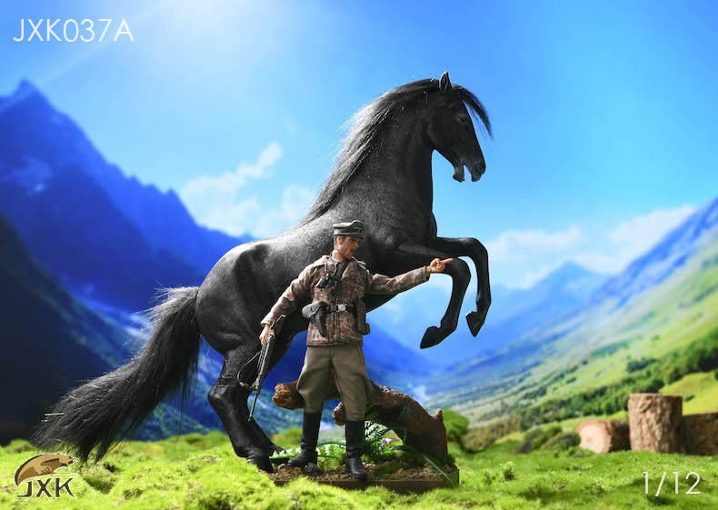 1/12 Warm - Blooded Horse 2.0 War Horse Version