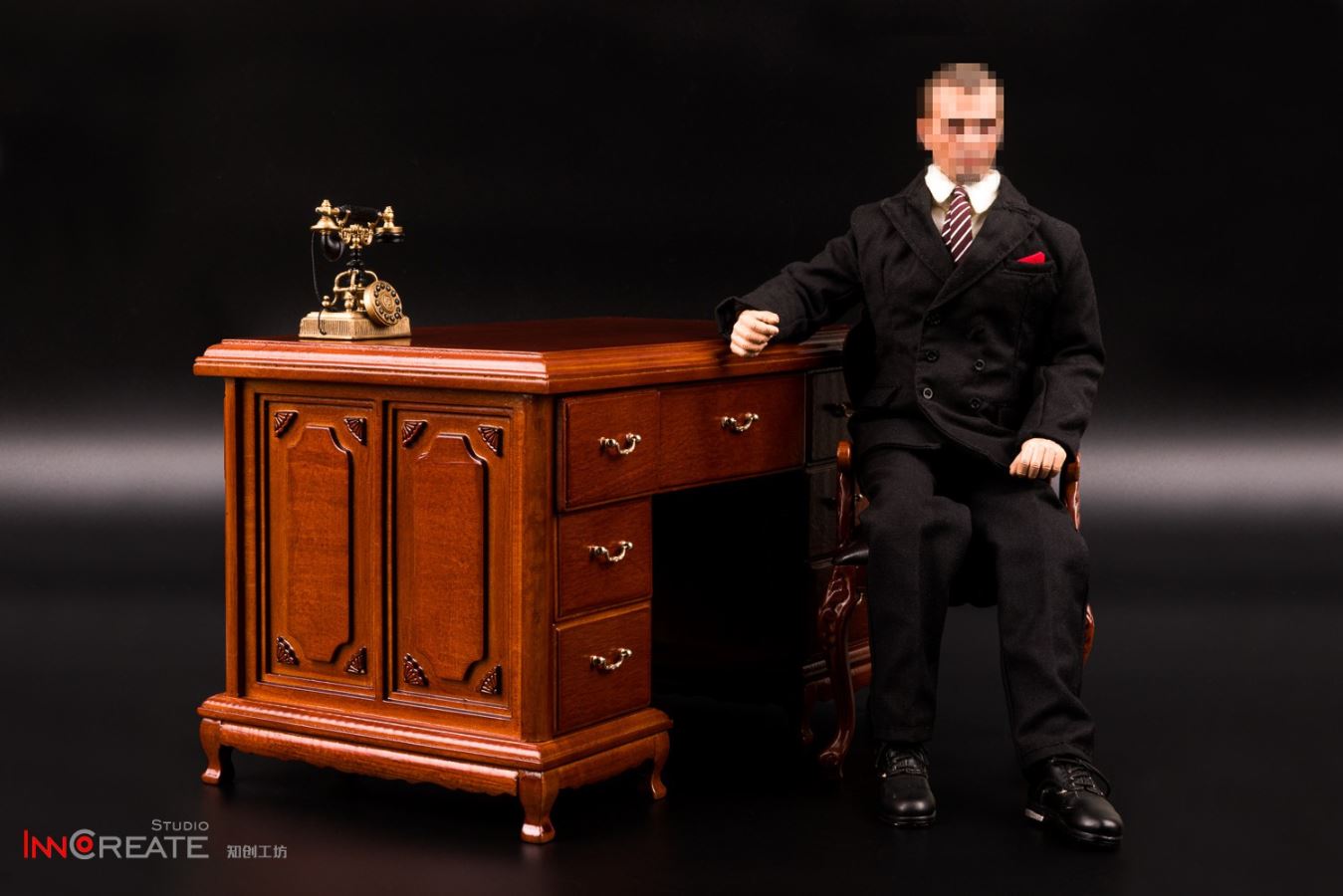 1/6 19th century solid wood classical furniture model set 1 (#NC-001)