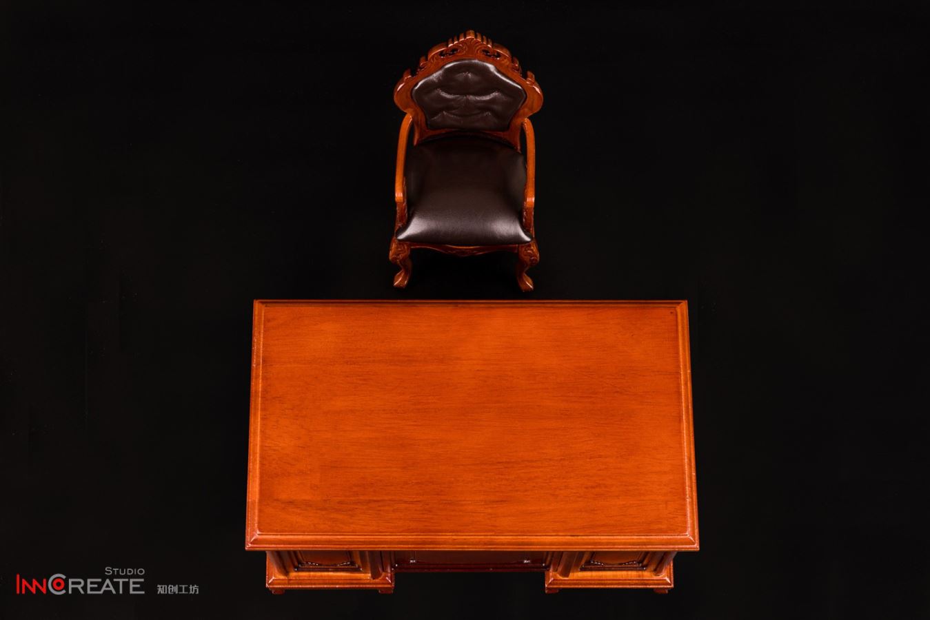 1/6 19th century solid wood classical furniture model set 1 (#NC-001)