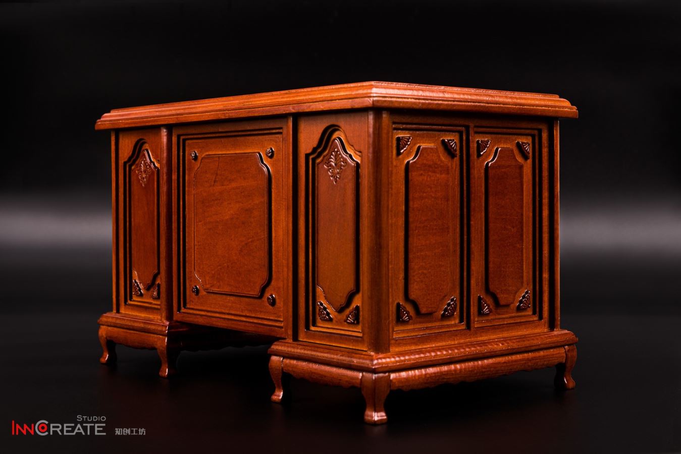1/6 19th century solid wood classical furniture model set 1 (#NC-001)