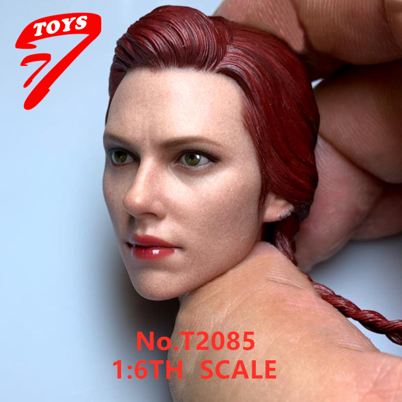 T2085 1/6 Black Widow 7.0 Scarlett Johansson Female Headsculpt