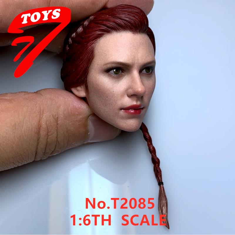 T2085 1/6 Black Widow 7.0 Scarlett Johansson Female Headsculpt