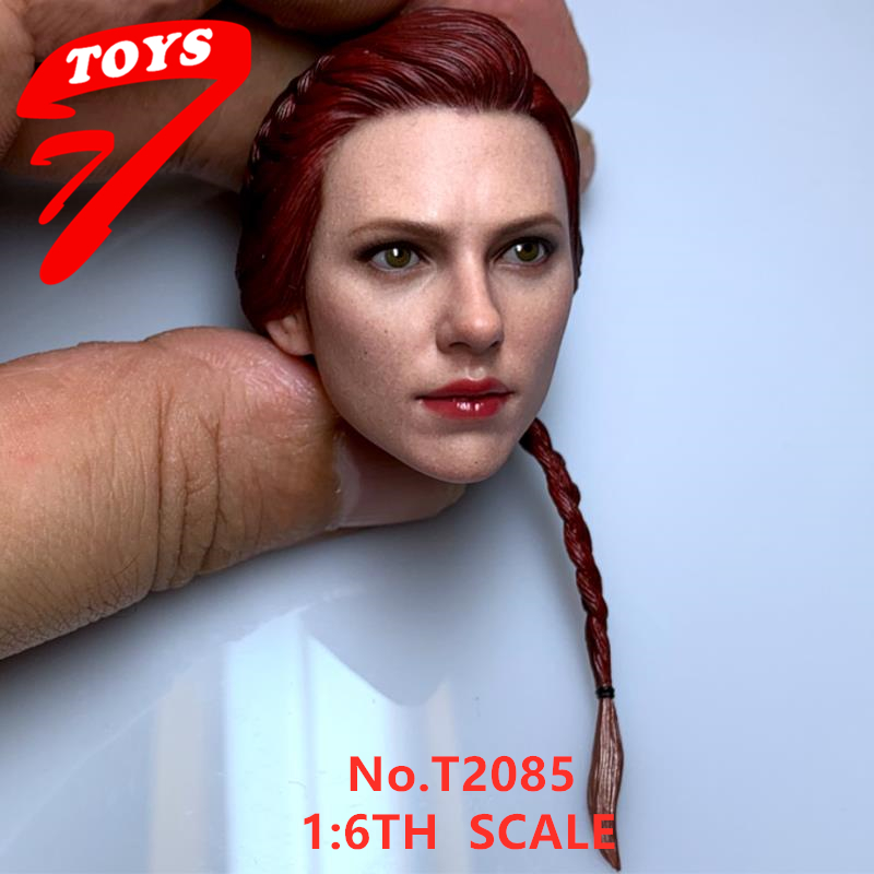 T2085 1/6 Black Widow 7.0 Scarlett Johansson Female Headsculpt