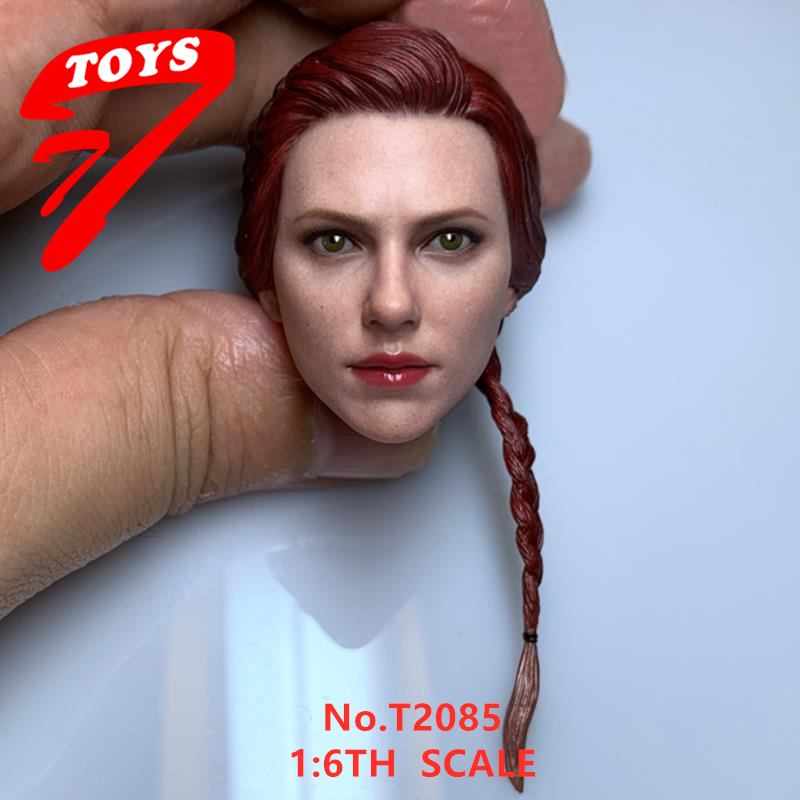 T2085 1/6 Black Widow 7.0 Scarlett Johansson Female Headsculpt