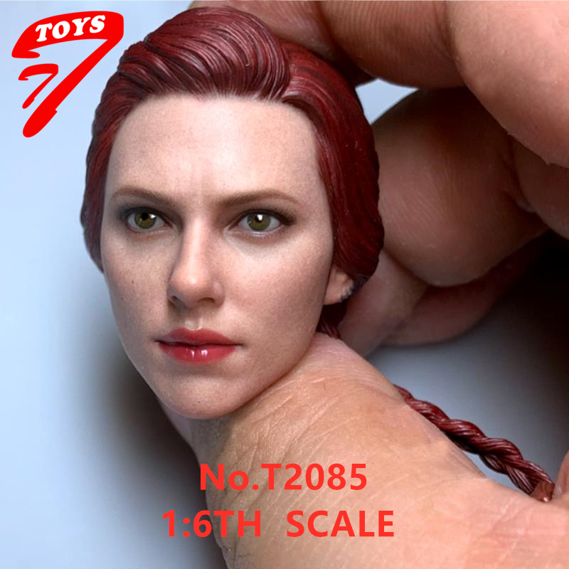 T2085 1/6 Black Widow 7.0 Scarlett Johansson Female Headsculpt