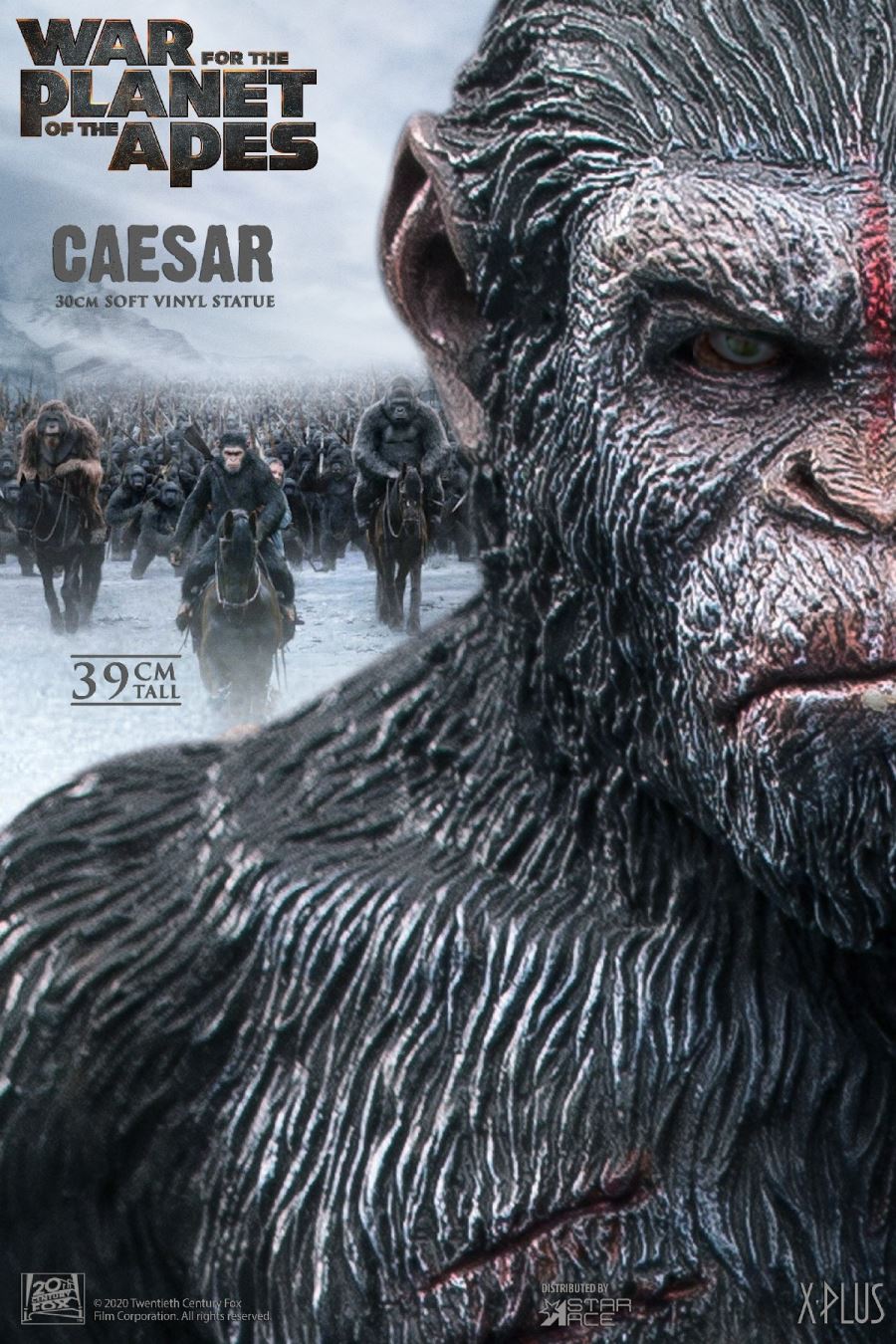 Rise of the planet of the Apes - Caesar Statue