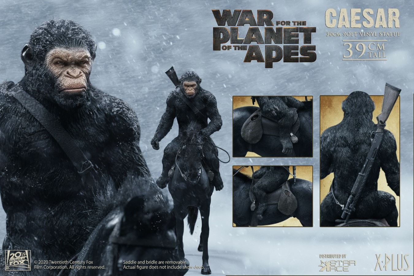 Rise of the planet of the Apes - Caesar Statue