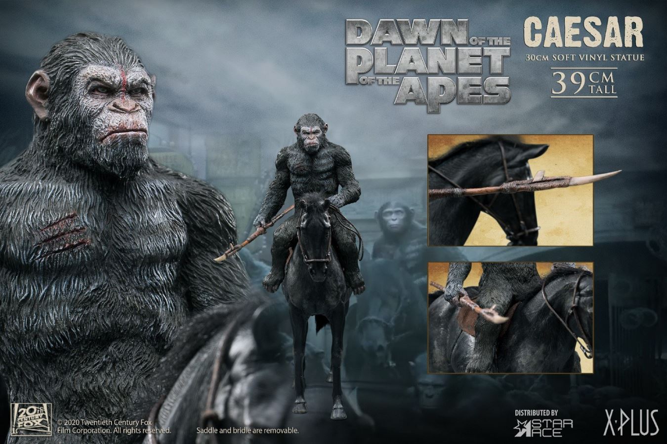 Rise of the planet of the Apes - Caesar Statue