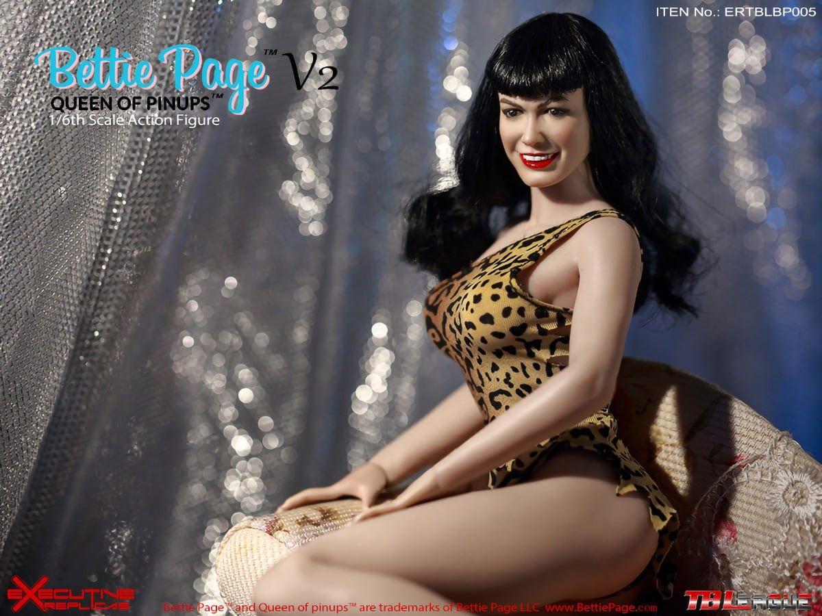 1/6 Bettie Page V2 Queen of Pinups