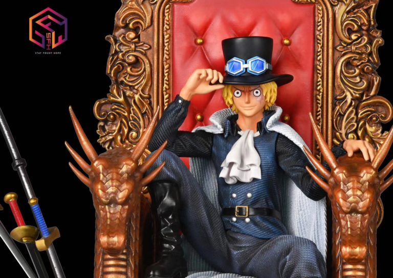 Sabo on Throne
