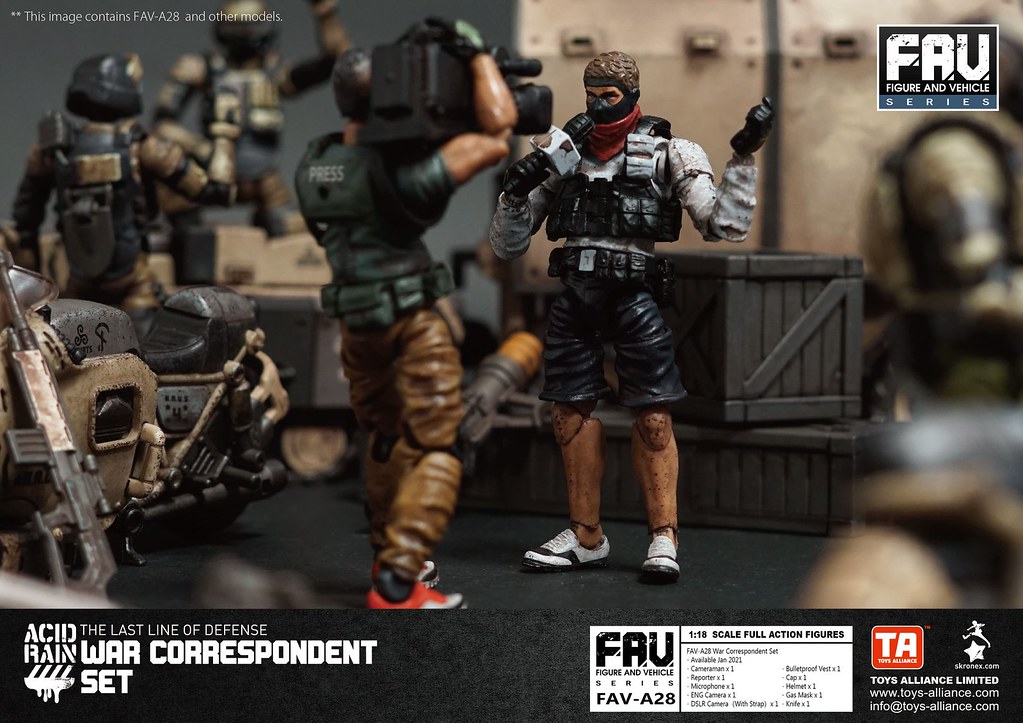 FAV-A28 War Correspondent Set