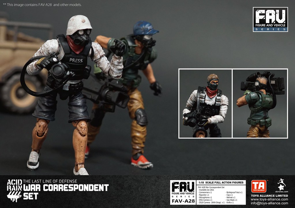 FAV-A28 War Correspondent Set