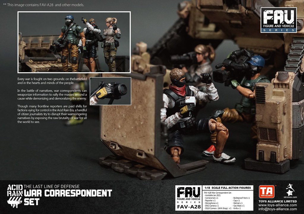 FAV-A28 War Correspondent Set