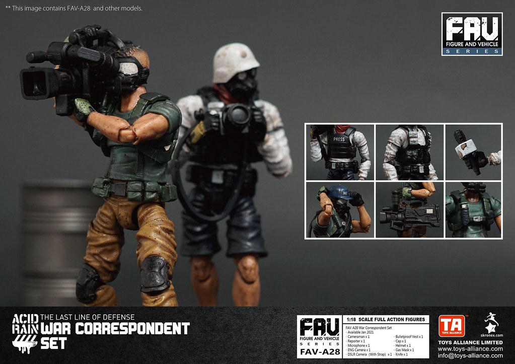 FAV-A28 War Correspondent Set