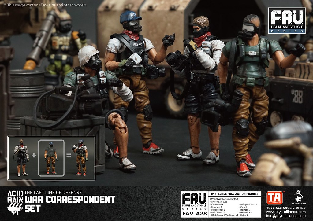 FAV-A28 War Correspondent Set