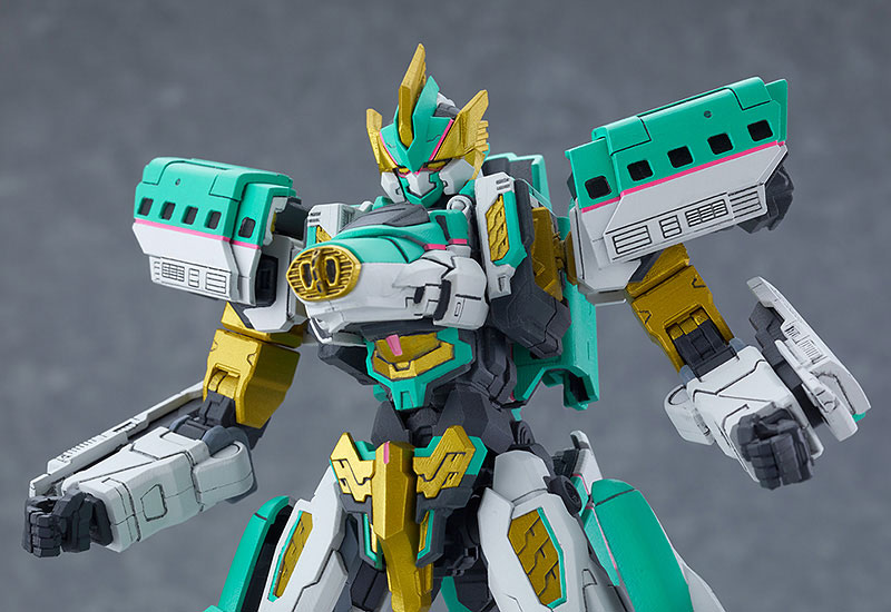 MODEROID Shinkansen Henkei Robo Shinkalion Shinkalion E5 Hayabusa MkII