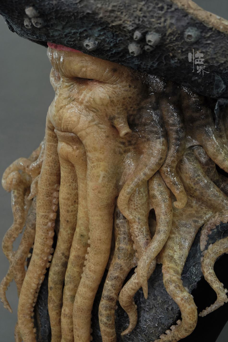 1:1 Silicone Bust Captain David Jones Octopus