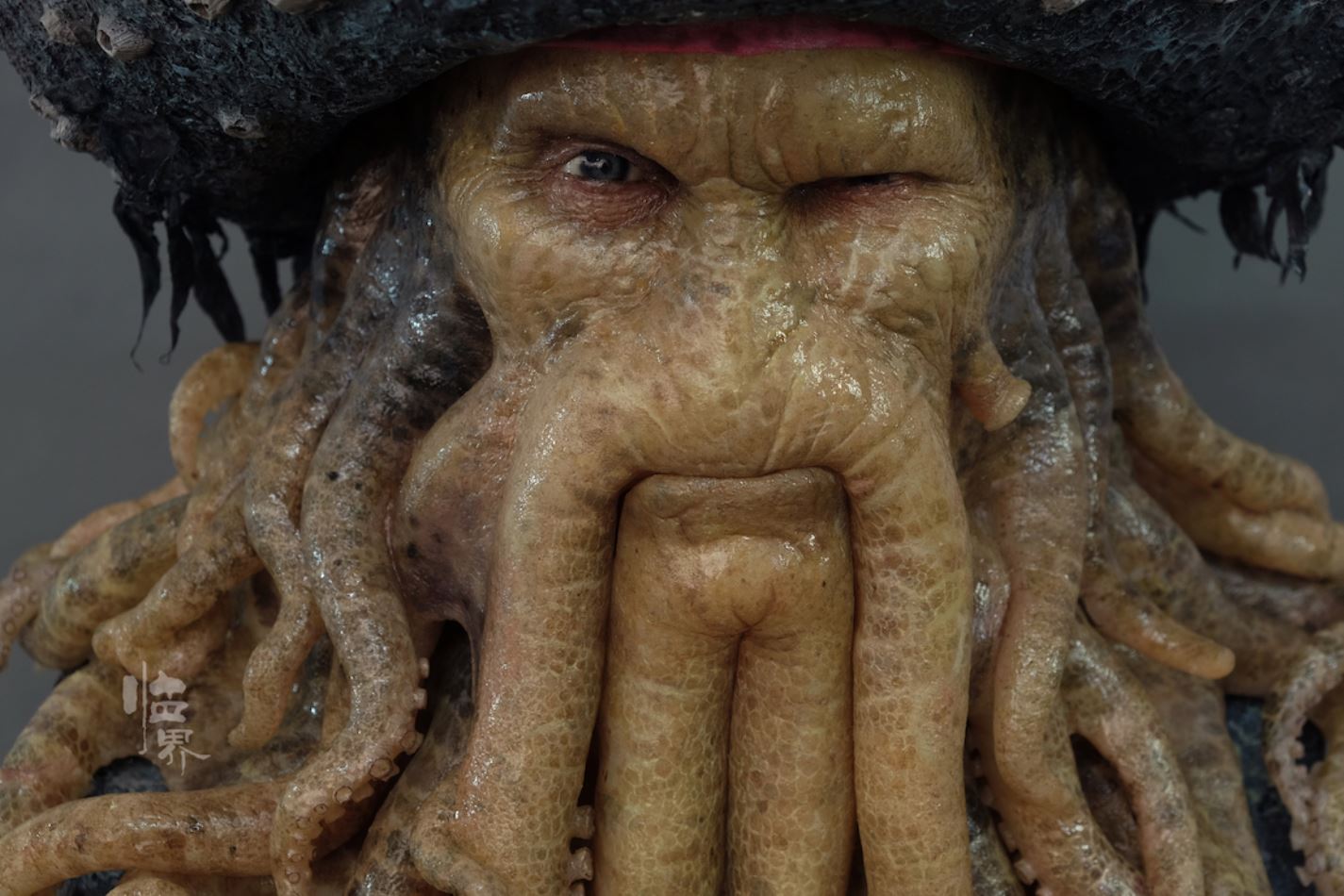 1:1 Silicone Bust Captain David Jones Octopus