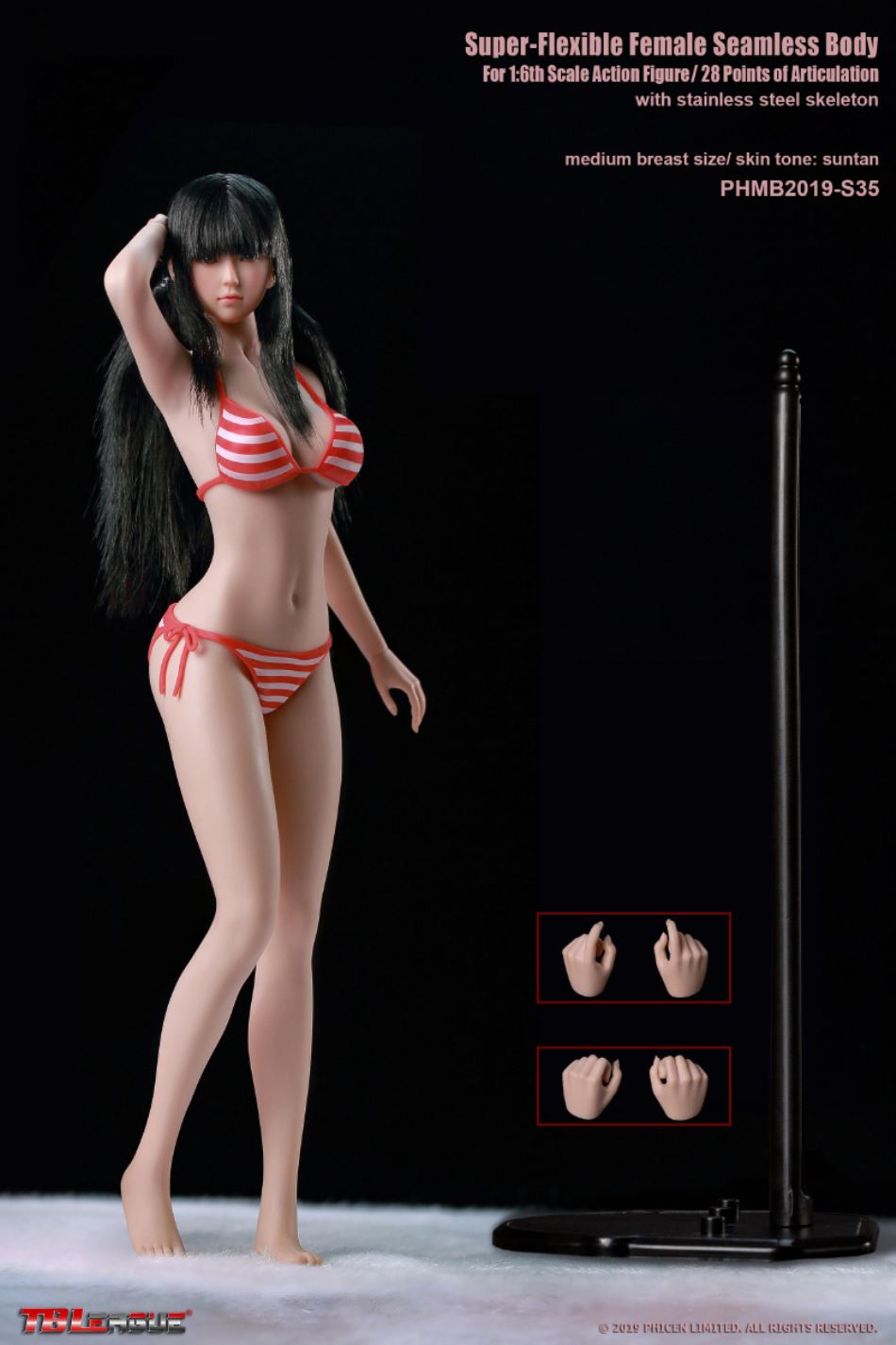1/6 Female Super-Flexible Seamless Body - S34 / S35