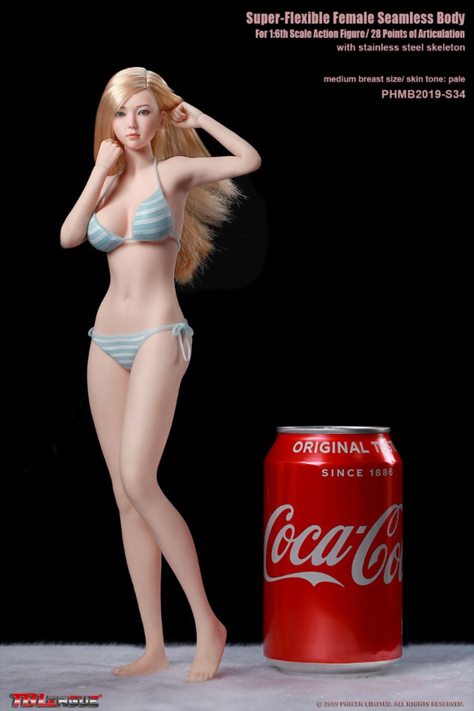 1/6 Female Super-Flexible Seamless Body - S34 / S35