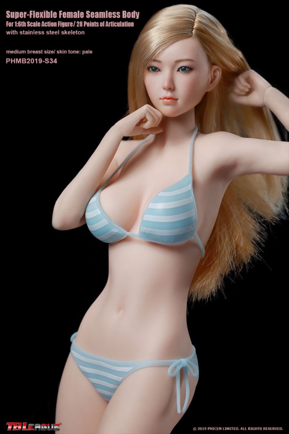 1/6 Female Super-Flexible Seamless Body - S34 / S35