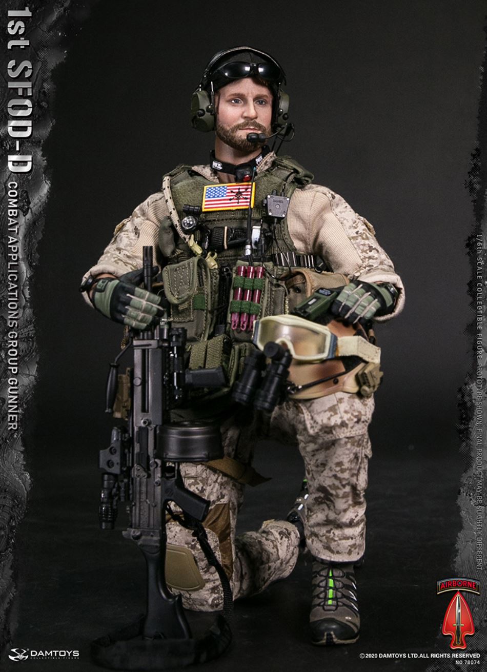 1/6 1st SFOD-D Combat Applications Group GUNNER