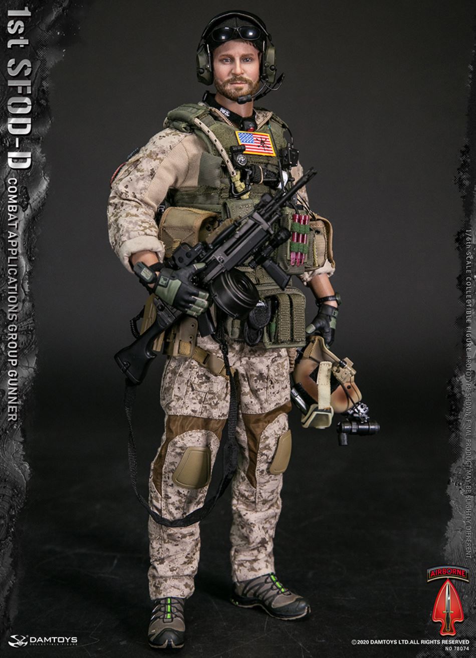 1/6 1st SFOD-D Combat Applications Group GUNNER