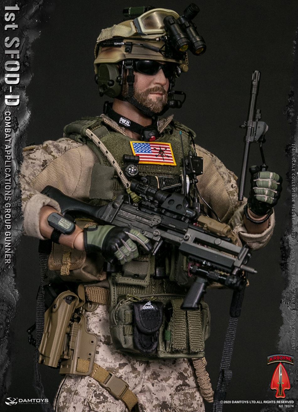 1/6 1st SFOD-D Combat Applications Group GUNNER