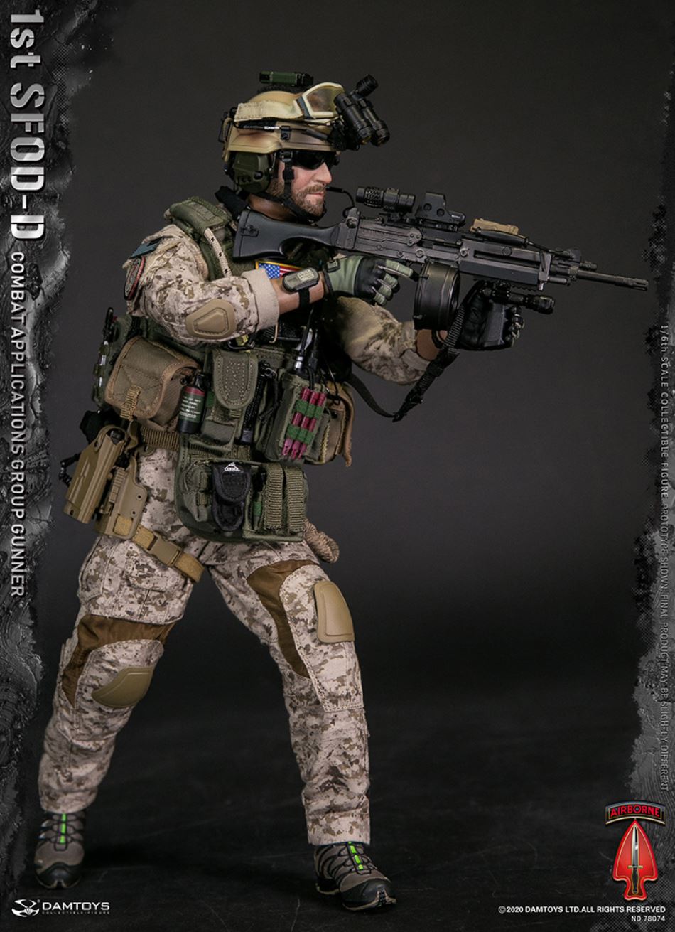 1/6 1st SFOD-D Combat Applications Group GUNNER