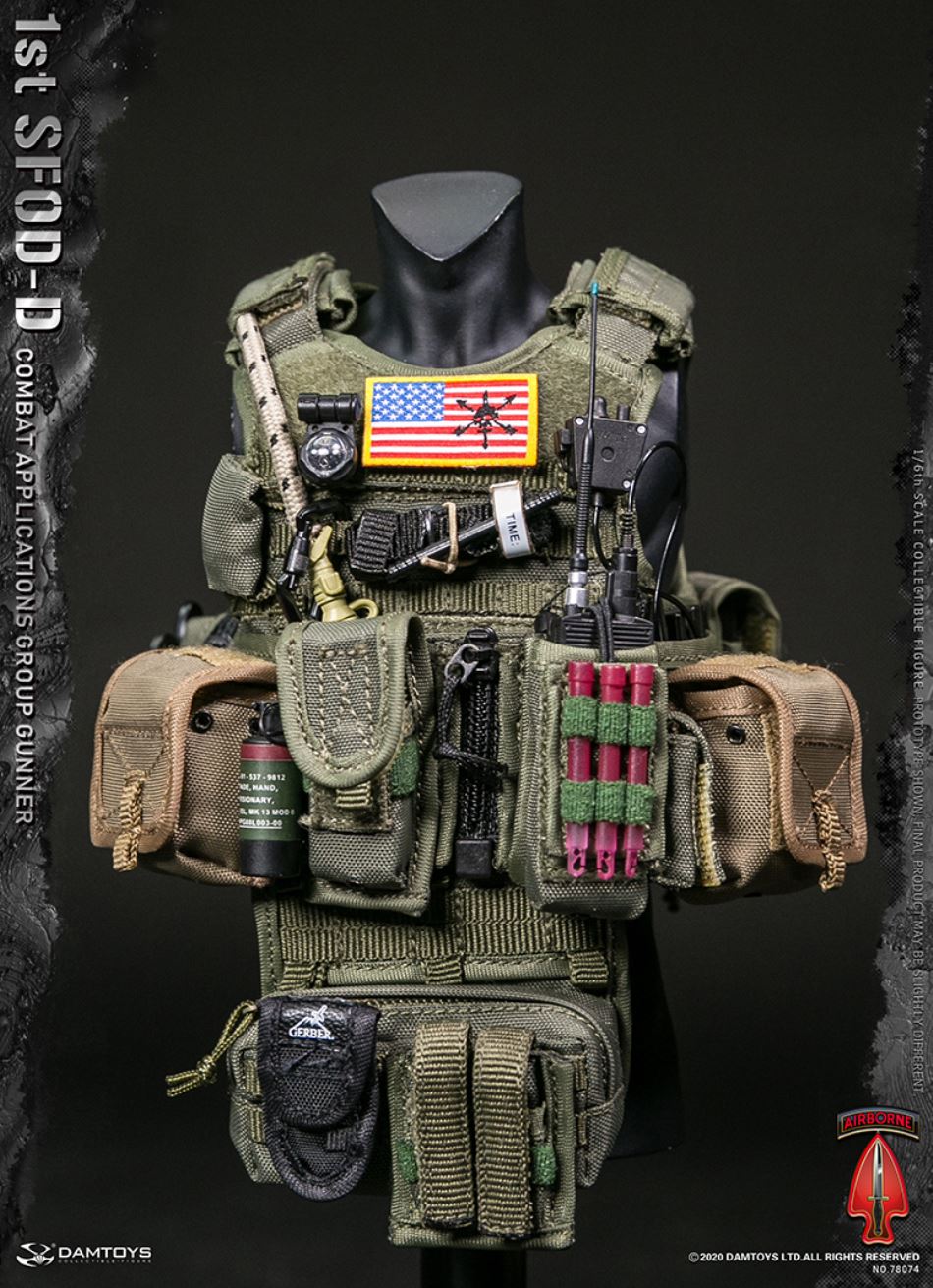 1/6 1st SFOD-D Combat Applications Group GUNNER