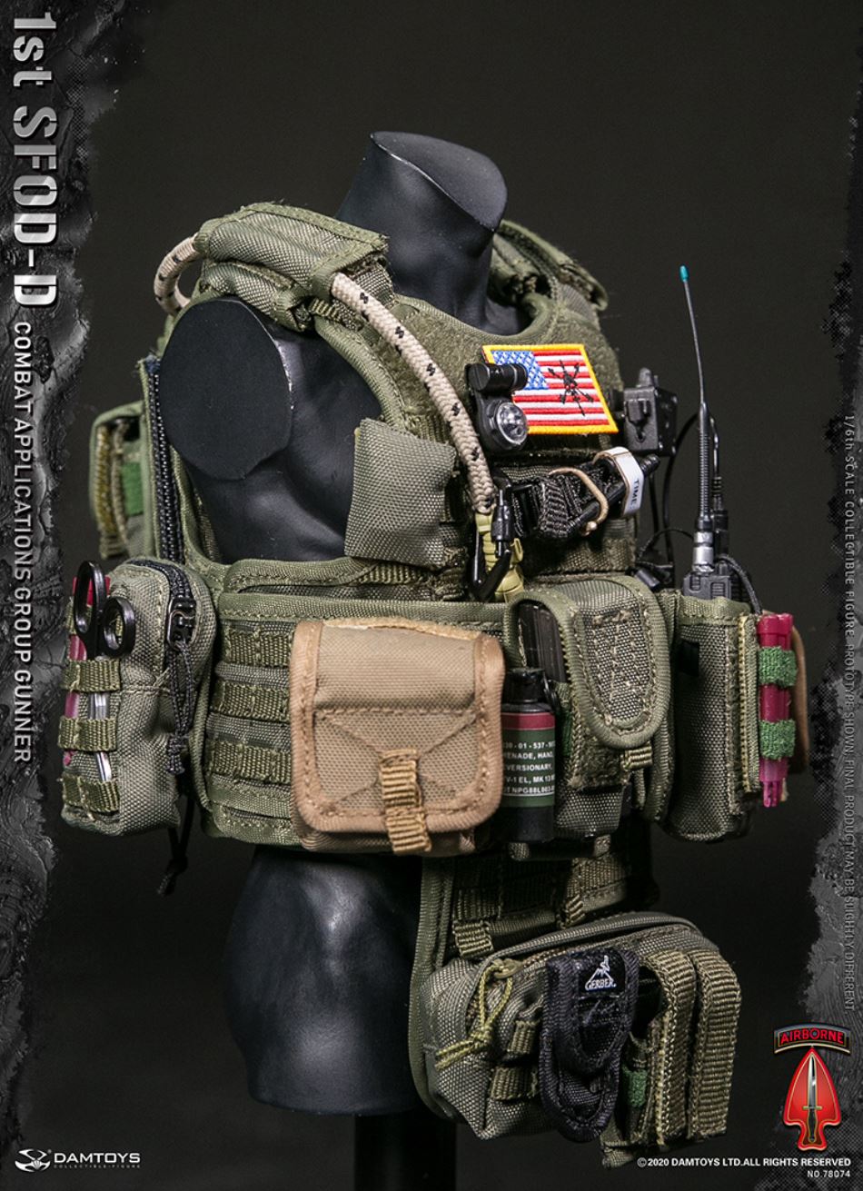 1/6 1st SFOD-D Combat Applications Group GUNNER