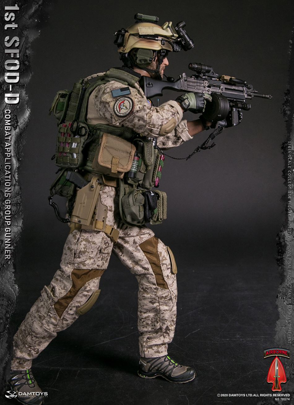 1/6 1st SFOD-D Combat Applications Group GUNNER