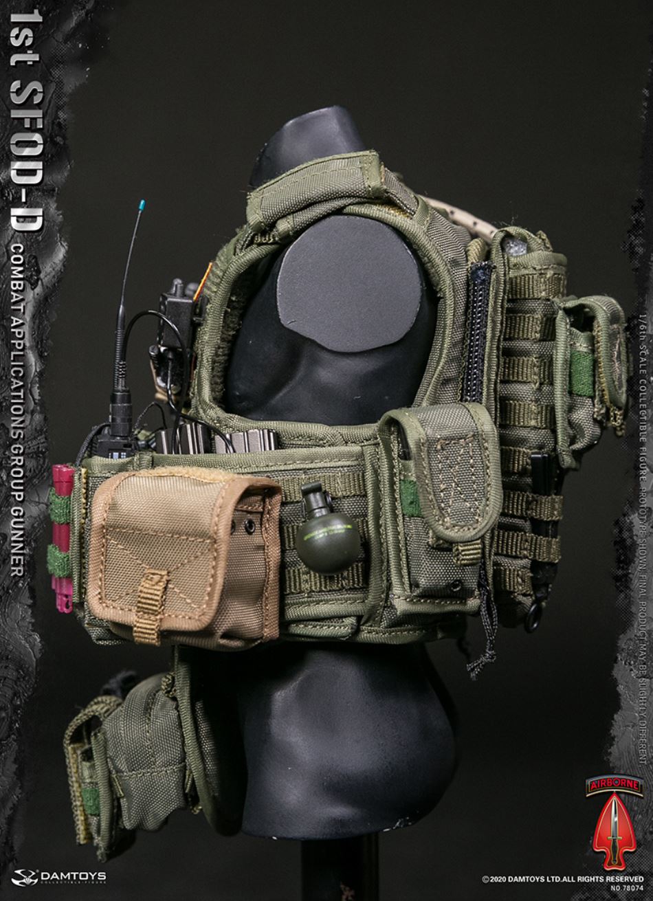 1/6 1st SFOD-D Combat Applications Group GUNNER