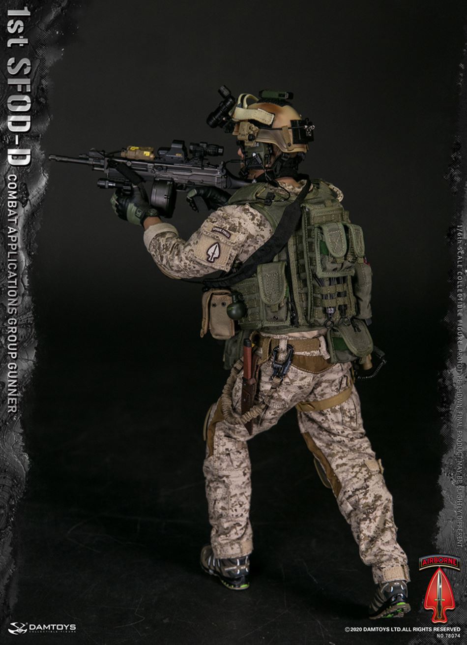 1/6 1st SFOD-D Combat Applications Group GUNNER