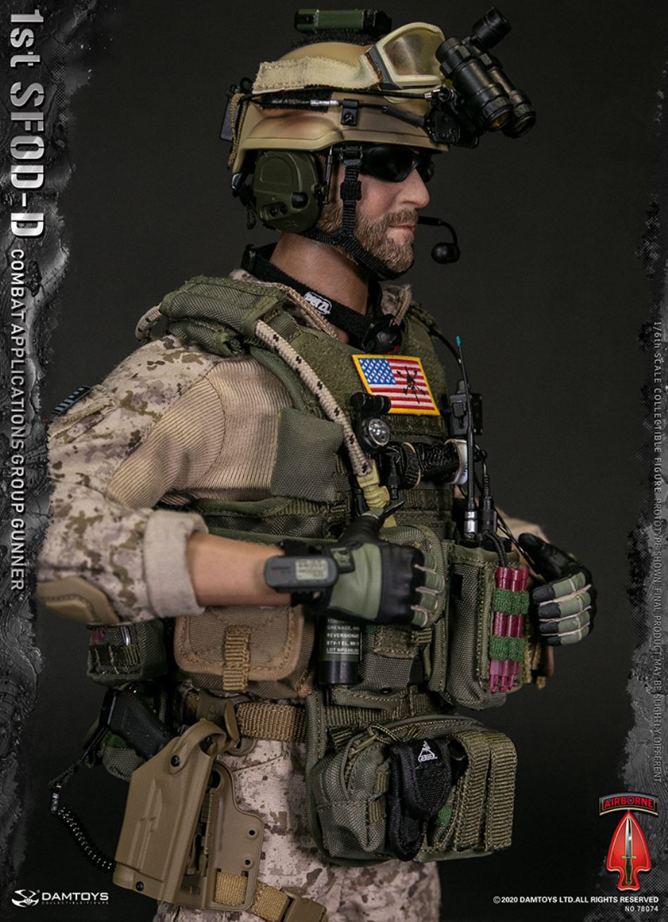 1/6 1st SFOD-D Combat Applications Group GUNNER