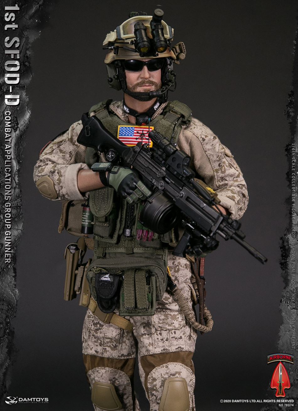 1/6 1st SFOD-D Combat Applications Group GUNNER